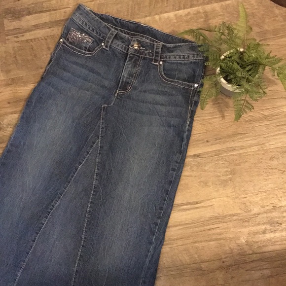 Custom Long Modest Jean Skirts - Picture 1 of 8